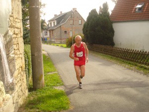 Andreas fast im Ziel